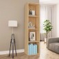 Libreria / Mobile TV Rovere Sonoma 36x30x143 cm in Truciolato Libreria / Mobile TV Rovere Sonoma 36x30x143 cm in Truciolato