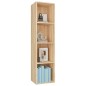 Libreria / Mobile TV Rovere Sonoma 36x30x143 cm in Truciolato Libreria / Mobile TV Rovere Sonoma 36x30x143 cm in Truciolato