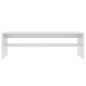 Tavolino da Salotto Bianco 100x40x40 cm in Legno Multistrato Tavolino da Salotto Bianco 100x40x40 cm in Legno Multistrato