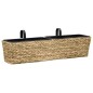 Fioriere da Giardino 2 pz in Giacinto Intrecciato Fioriere da Giardino 2 pz in Giacinto Intrecciato