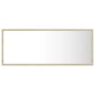 Specchio da Bagno LED Rovere Sonoma 100x8,5x37 cm in Acrilico Specchio da Bagno LED Rovere Sonoma 100x8,5x37 cm in Acrilico