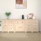 Credenza 230x35x80 cm in Legno Massello di Pino Credenza 230x35x80 cm in Legno Massello di Pino