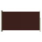 vidaXL Tenda Laterale Retrattile per Patio 160x300 cm Marrone