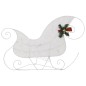 Renne e Slitta di Natale Decorazione Esterni 100 LED Bianco Renne e Slitta di Natale Decorazione Esterni 100 LED Bianco