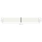 Tenda Laterale Retrattile Crema 140x1000 cm Tenda Laterale Retrattile Crema 140x1000 cm