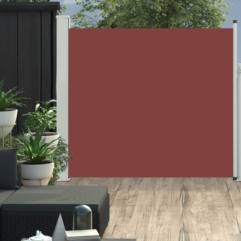 Tenda Laterale Retrattile per Patio 170x300 cm Marrone Tenda Laterale Retrattile per Patio 170x300 cm Marrone