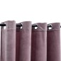 Tende Oscuranti con Anelli 2pz Rosa Antico in Velluto 140x175cm Tende Oscuranti con Anelli 2pz Rosa Antico in Velluto 140x175cm