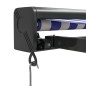 vidaXL Tenda Sole Retrattile Blu e Bianca 4,5x3 m Tessuto e Alluminio vidaXL Tenda Sole Retrattile Blu e Bianca 4,5x3 m Tessuto e Alluminio