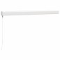vidaXL Tenda Retrattile Arancione Marrone 3,5x2,5m Tessuto e Alluminio vidaXL Tenda Retrattile Arancione Marrone 3,5x2,5m Tessuto e Alluminio