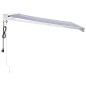 vidaXL Tenda Sole Retrattile Blu e Bianca 3,5x2,5m Tessuto e Alluminio vidaXL Tenda Sole Retrattile Blu e Bianca 3,5x2,5m Tessuto e Alluminio