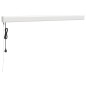 vidaXL Tenda da Sole Retrattile Crema 3,5x2,5 m in Tessuto e Alluminio