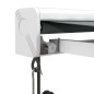 vidaXL Tenda da Sole Retrattile Antracite 3,5x2,5m Tessuto e Alluminio vidaXL Tenda da Sole Retrattile Antracite 3,5x2,5m Tessuto e Alluminio