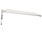 vidaXL Tenda da Sole Retrattile Crema 4,5x3 m in Tessuto e Alluminio vidaXL Tenda da Sole Retrattile Crema 4,5x3 m in Tessuto e Alluminio