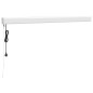 Tenda Retrattile Arancione Marrone 3,5x2,5m Tessuto e Alluminio