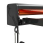 Tenda Retrattile Arancione Marrone 3x2,5 m Tessuto e Alluminio