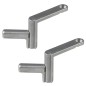 wolfcraft Set 2 Morsetti a Innesto Rapido 6176000