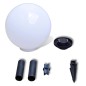 Lampione Solare a LED da Giardino 2 pz 30 cm con Picchetto Lampione Solare a LED da Giardino 2 pz 30 cm con Picchetto