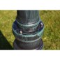 Lampione da Giardino 2 Bracci 215 cm Verde Scuro/Nero Alluminio Lampione da Giardino 2 Bracci 215 cm Verde Scuro/Nero Alluminio