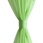 Tende Trasparenti 2 pz Verde Mela 140 x 175 cm Tende Trasparenti 2 pz Verde Mela 140 x 175 cm