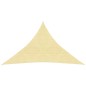 Vela Parasole 160 g/m² Beige 3x3x4,2 m in HDPE