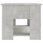 Tavolino da Salotto Grigio Cemento 79x49x41cm Legno Multistrato Tavolino da Salotto Grigio Cemento 79x49x41cm Legno Multistrato