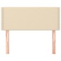 Testiera Crema 100x5x78/88 cm in Tessuto Testiera Crema 100x5x78/88 cm in Tessuto