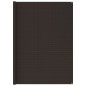 Tappeto da Tenda 250x250 cm Marrone