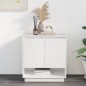 Credenza Bianca 70x41x75 cm in Truciolato Credenza Bianca 70x41x75 cm in Truciolato