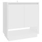 Credenza Bianca 70x41x75 cm in Truciolato Credenza Bianca 70x41x75 cm in Truciolato