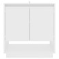 Credenza Bianca 70x41x75 cm in Truciolato Credenza Bianca 70x41x75 cm in Truciolato