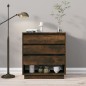 Credenza Rovere Fumo 70x41x75 cm in Truciolato Credenza Rovere Fumo 70x41x75 cm in Truciolato
