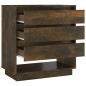 Credenza Rovere Fumo 70x41x75 cm in Truciolato Credenza Rovere Fumo 70x41x75 cm in Truciolato
