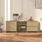 Credenze 3 pz Rovere Sonoma in Legno Multistrato Credenze 3 pz Rovere Sonoma in Legno Multistrato