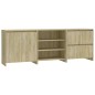 Credenze 3 pz Rovere Sonoma in Legno Multistrato Credenze 3 pz Rovere Sonoma in Legno Multistrato
