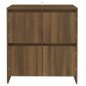 Credenza Rovere Marrone 70x41x75 cm in Truciolato Credenza Rovere Marrone 70x41x75 cm in Truciolato