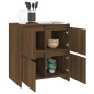 Credenza Rovere Marrone 70x41x75 cm in Truciolato Credenza Rovere Marrone 70x41x75 cm in Truciolato
