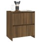 Credenza Rovere Marrone 70x41x75 cm in Truciolato Credenza Rovere Marrone 70x41x75 cm in Truciolato