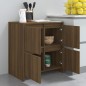 Credenza Rovere Marrone 70x41x75 cm in Truciolato Credenza Rovere Marrone 70x41x75 cm in Truciolato