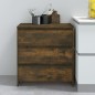 Credenza Rovere Fumo 70x41x75 cm in Truciolato Credenza Rovere Fumo 70x41x75 cm in Truciolato