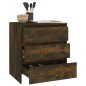 Credenza Rovere Fumo 70x41x75 cm in Truciolato Credenza Rovere Fumo 70x41x75 cm in Truciolato