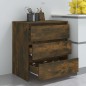 Credenza Rovere Fumo 70x41x75 cm in Truciolato Credenza Rovere Fumo 70x41x75 cm in Truciolato