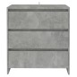 Credenza Grigio Cemento 70x41x75 cm in Truciolato Credenza Grigio Cemento 70x41x75 cm in Truciolato