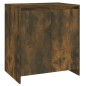 vidaXL Credenze 3 pz Rovere Fumo in Legno Multistrato vidaXL Credenze 3 pz Rovere Fumo in Legno Multistrato