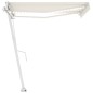 Tenda da Sole Automatica LED e Sensore Vento 350x250cm Crema Tenda da Sole Automatica LED e Sensore Vento 350x250cm Crema