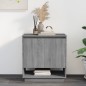 Credenza Grigio Sonoma 70x41x75 cm in Truciolato Credenza Grigio Sonoma 70x41x75 cm in Truciolato