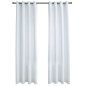 Tende Oscuranti con Anelli in Metallo 2 pz Avorio 140x175cm Tende Oscuranti con Anelli in Metallo 2 pz Avorio 140x175cm