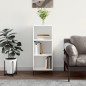 Credenza Bianca 34,5x32,5x90 cm in Legno Multistrato Credenza Bianca 34,5x32,5x90 cm in Legno Multistrato