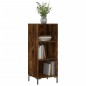 vidaXL Credenza Rovere Fumo 34,5x32,5x90 cm in Legno Multistrato vidaXL Credenza Rovere Fumo 34,5x32,5x90 cm in Legno Multistrato