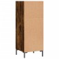 vidaXL Credenza Rovere Fumo 34,5x32,5x90 cm in Legno Multistrato vidaXL Credenza Rovere Fumo 34,5x32,5x90 cm in Legno Multistrato
