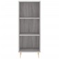 Credenza Grigio Sonoma 34,5x32,5x90 cm in Legno Multistrato Credenza Grigio Sonoma 34,5x32,5x90 cm in Legno Multistrato